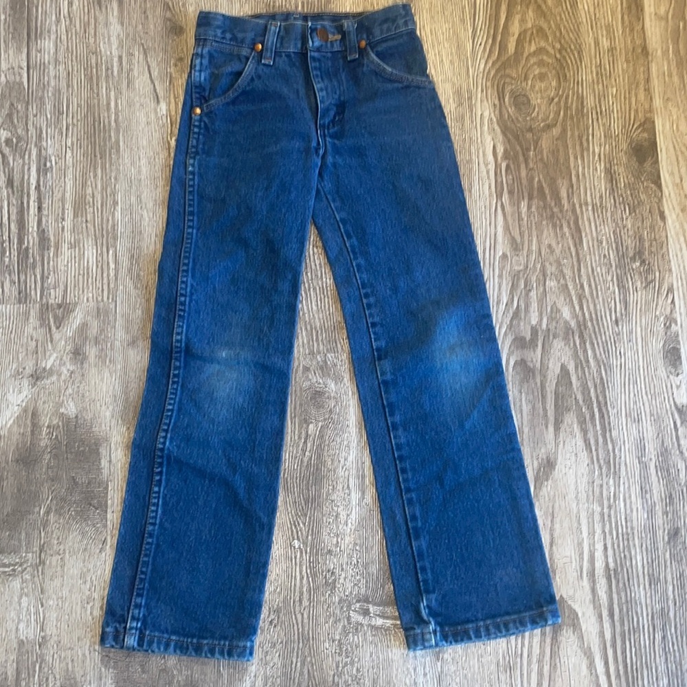 Wrangler Kids Dark Blue Denim Jeans